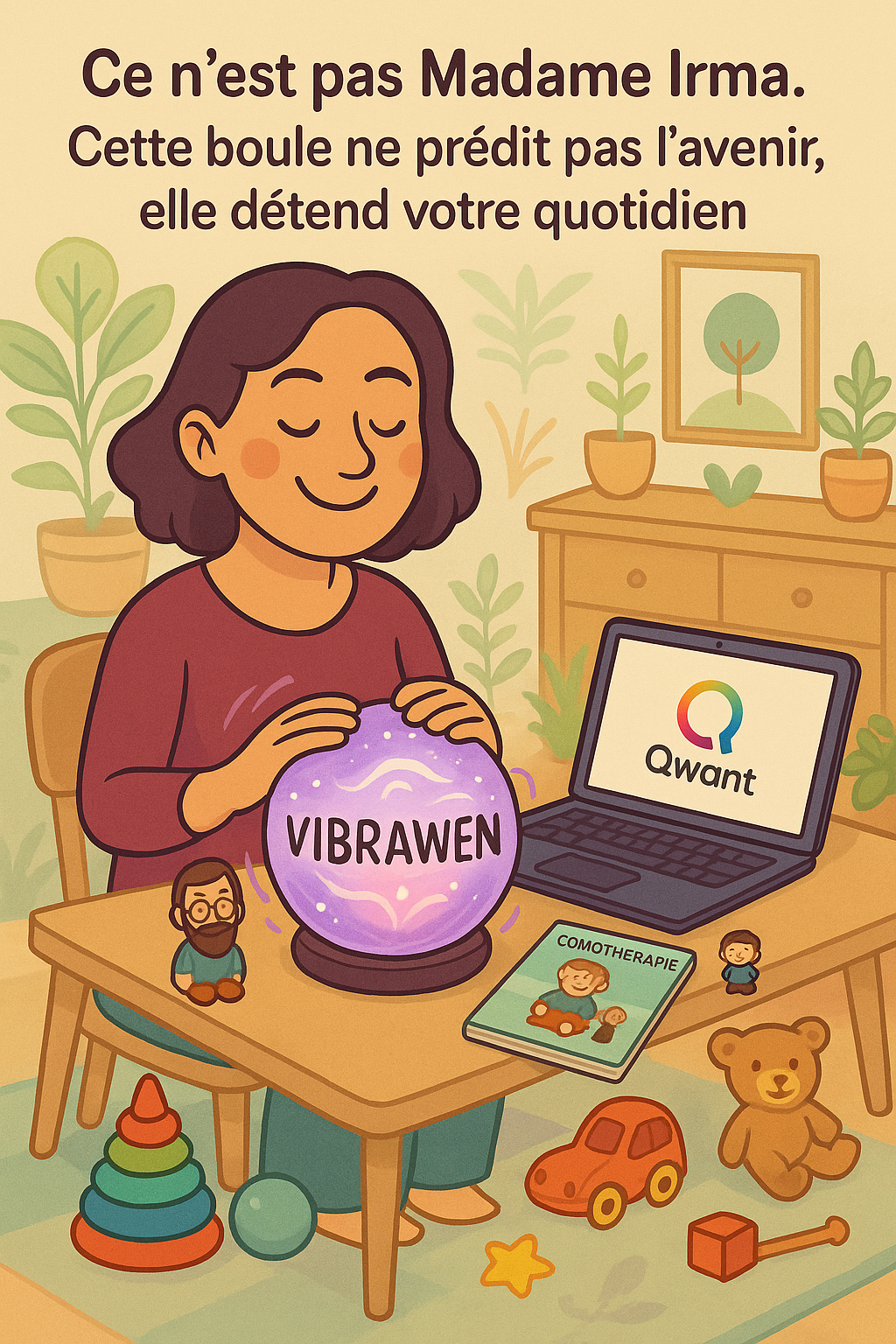 présentation simplifiée de la boite vibrawen